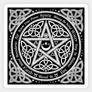 Good Witch Pentagram Sticker
